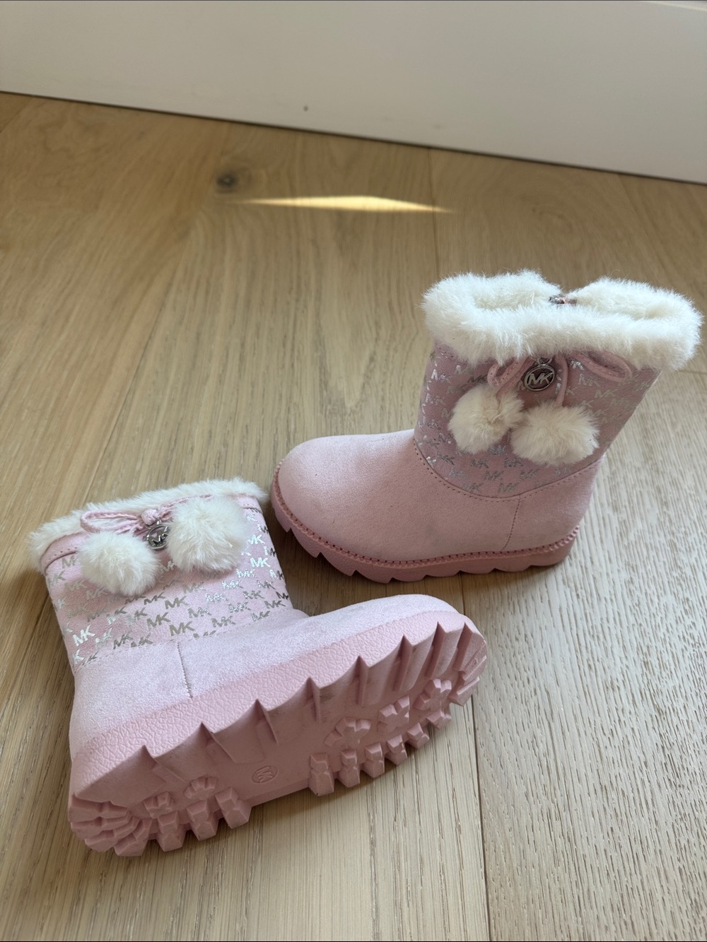 Kids Pink Boots